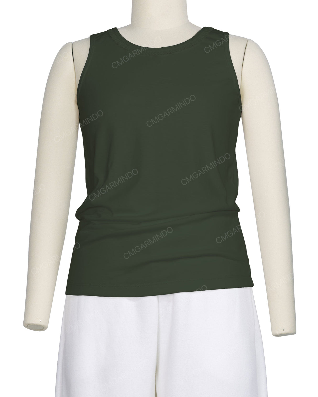 Frill Neck Tank Top