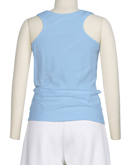 Frill Neck Tank Top