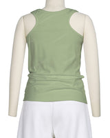 Frill Neck Tank Top