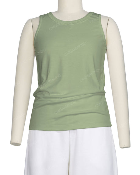 Frill Neck Tank Top