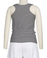 Frill Neck Tank Top