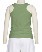 Frill Neck Tank Top