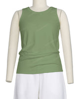 Frill Neck Tank Top