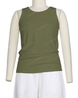 Frill Neck Tank Top