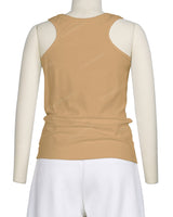 Frill Neck Tank Top