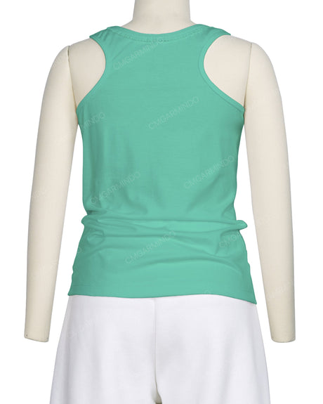 Frill Neck Tank Top