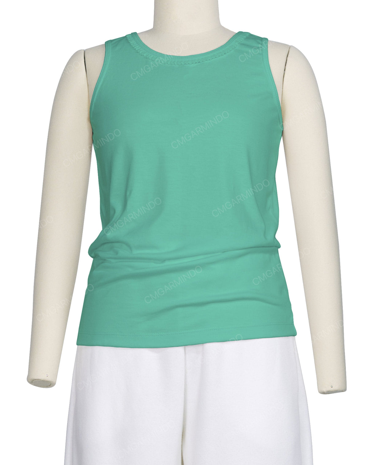 Frill Neck Tank Top