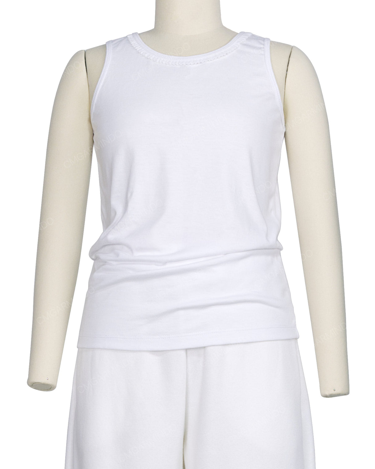 Frill Neck Tank Top
