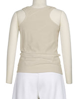 Frill Neck Tank Top