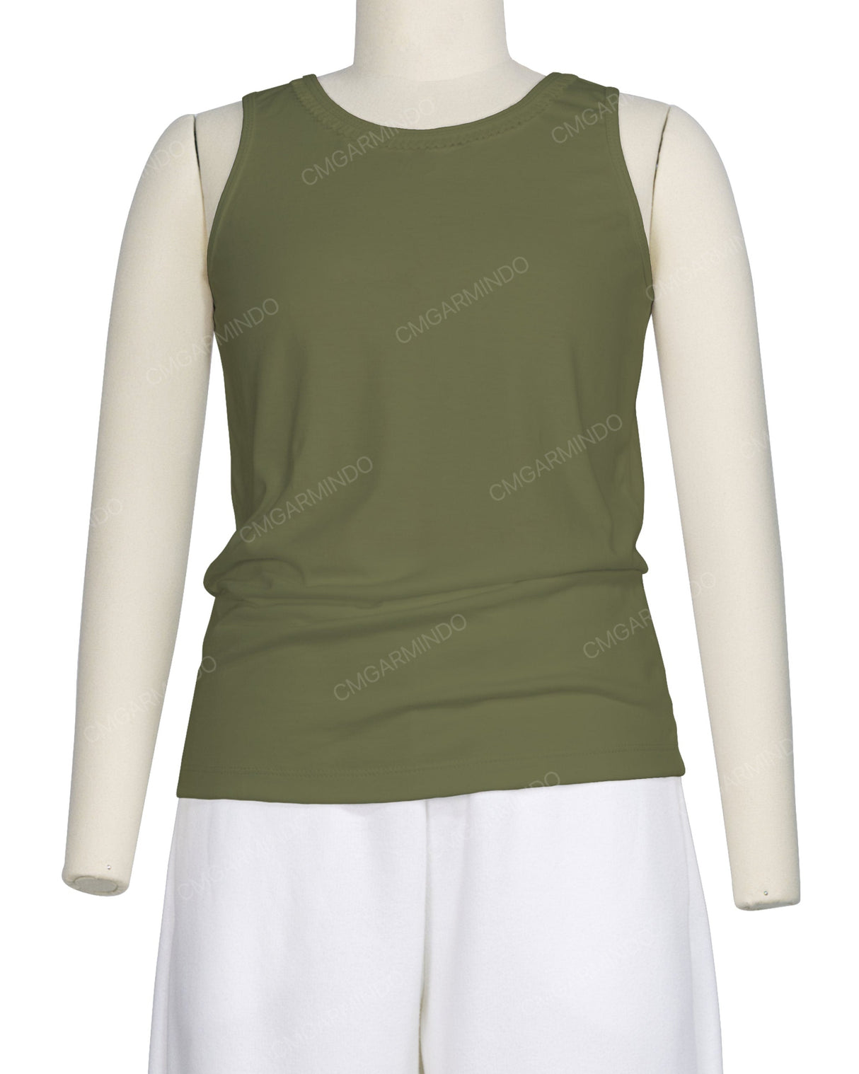 Frill Neck Tank Top