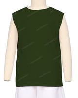 Sleeveless Crew Neck T-Shirt
