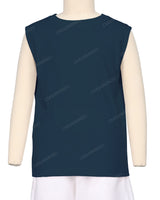 Sleeveless Crew Neck T-Shirt