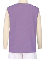Sleeveless Crew Neck T-Shirt