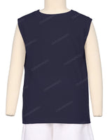 Sleeveless Crew Neck T-Shirt