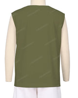 Sleeveless Crew Neck T-Shirt