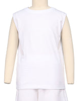 Sleeveless Crew Neck T-Shirt