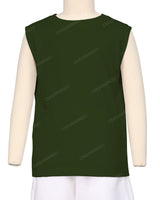 Sleeveless Crew Neck T-Shirt