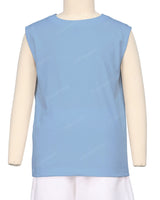 Sleeveless Crew Neck T-Shirt