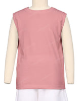 Sleeveless Crew Neck T-Shirt