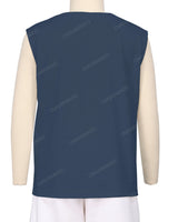 Sleeveless Crew Neck T-Shirt