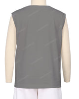 Sleeveless Crew Neck T-Shirt