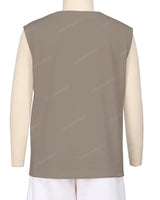 Sleeveless Crew Neck T-Shirt