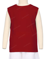 Sleeveless Crew Neck T-Shirt