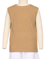 Sleeveless Crew Neck T-Shirt