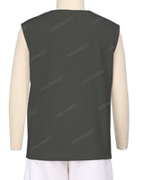 Sleeveless Crew Neck T-Shirt