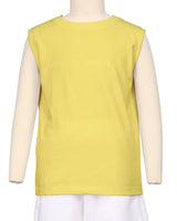 Sleeveless Crew Neck T-Shirt