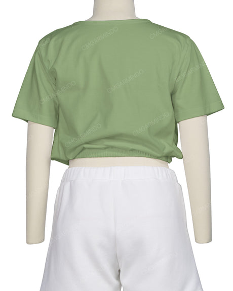 Short Sleeve Crop Top