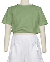 Short Sleeve Crop Top