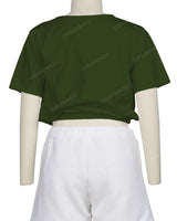 Short Sleeve Crop Top
