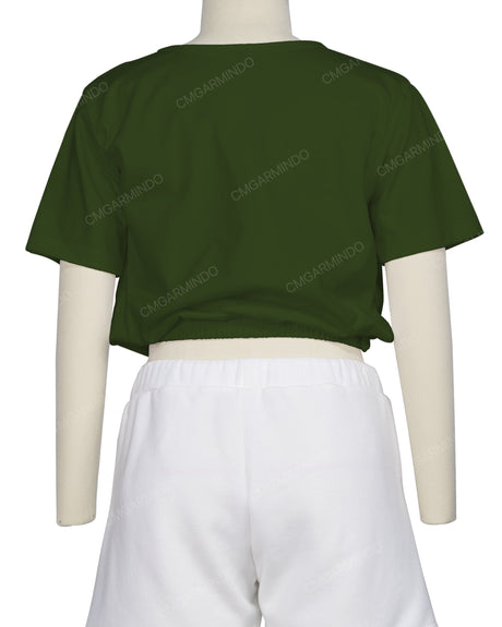 Short Sleeve Crop Top