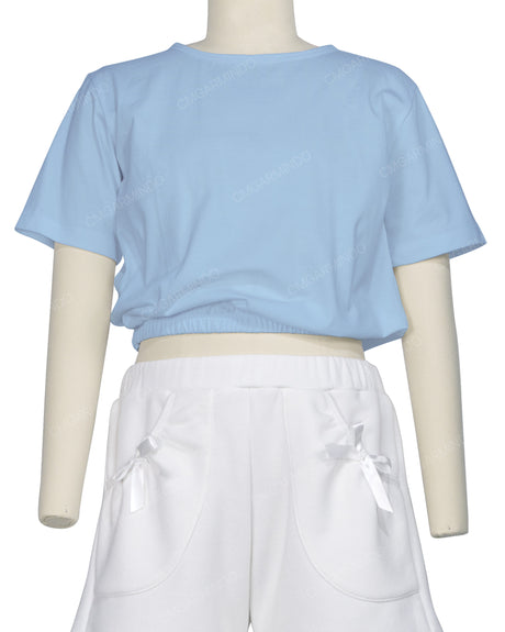 Short Sleeve Crop Top