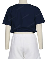 Short Sleeve Crop Top