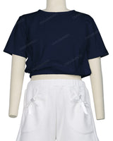 Short Sleeve Crop Top
