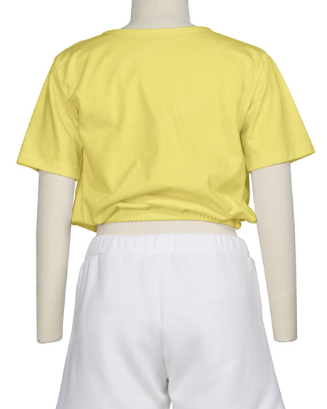 Short Sleeve Crop Top