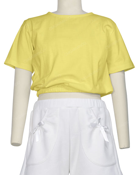 Short Sleeve Crop Top