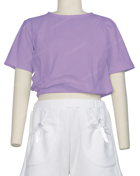 Short Sleeve Crop Top