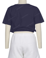 Short Sleeve Crop Top