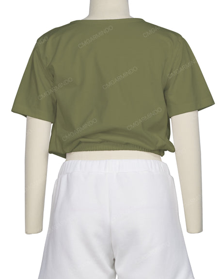 Short Sleeve Crop Top