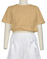 Short Sleeve Crop Top