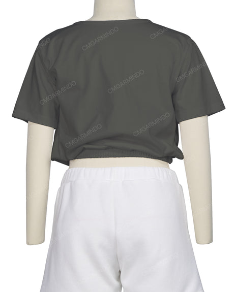 Short Sleeve Crop Top