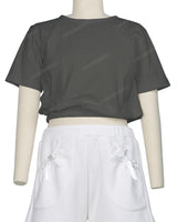 Short Sleeve Crop Top