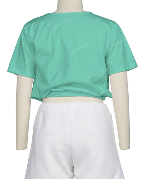 Short Sleeve Crop Top