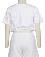 Short Sleeve Crop Top