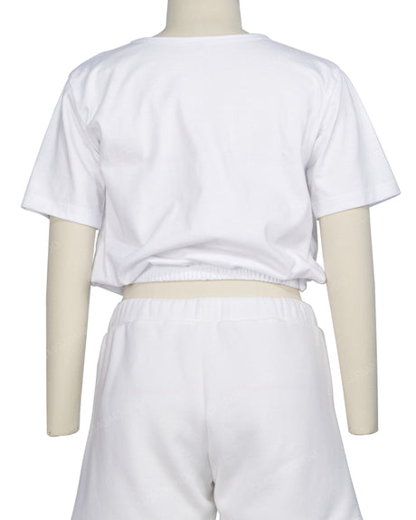Short Sleeve Crop Top