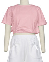 Short Sleeve Crop Top