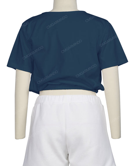 Short Sleeve Crop Top